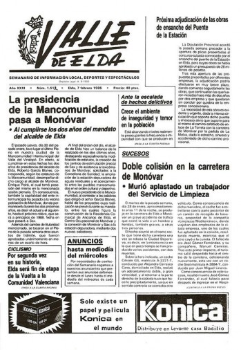 N&uacute;mero 1.512 - 7 de febrero de 1986