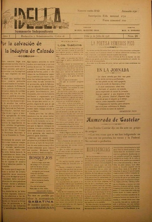 Idella nº 026<span>Año 1926</span>