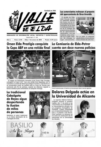 N&uacute;mero 2.410 - 7 de enero de 2005