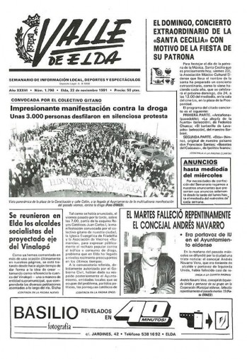 N&uacute;mero 1.790 - 22 de noviembre de 1991
