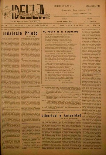 Idella n&ordm; 116 - A&ntilde;o 1928