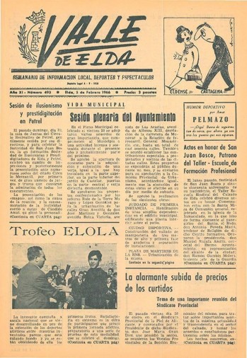 N&uacute;mero 0493 - 5 de febrero de 1966