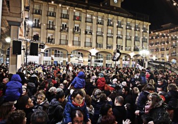 Sorpresa musical navide&ntilde;a en la Plaza Mayor