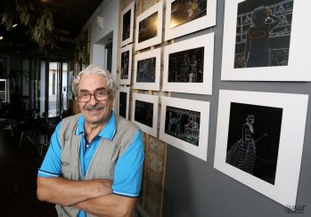 Antonio Mu&ntilde;oz inaugura una exposici&oacute;n de pintura fotogr&aacute;fica digital dedicada a la mujer en La Sastrer&iacute;a