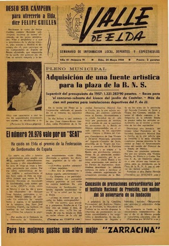 N&uacute;mero 0091 - 24 de mayo de 1958