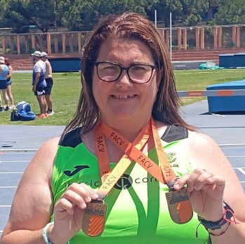 Inma Verd&uacute;, dos oros en el campeonato auton&oacute;mico m&aacute;ster de pista al aire libre