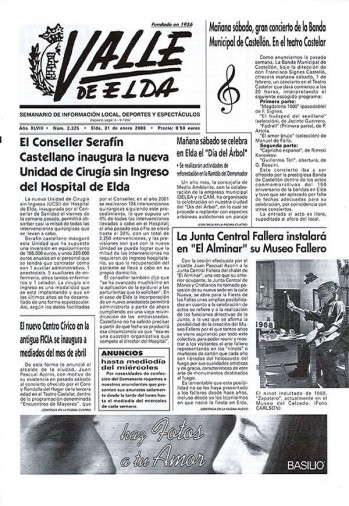 N&uacute;mero 2.325 - 31 de enero de 2003