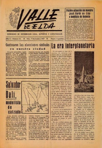N&uacute;mero 0063 - 9 de noviembre de 1957