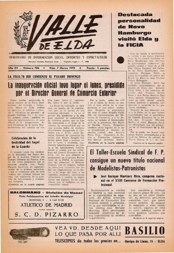 N&uacute;mero 0706 - 7 de marzo de 1970