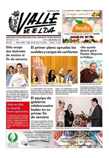 N&uacute;mero 2.867 - 26 de junio de 2015