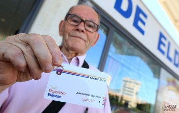 Fallece Juan Antonio Saiz Moya, el socio n&uacute;mero 1 del Deportivo Eldense