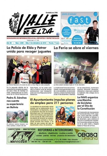N&uacute;mero 2.839 - 5 de diciembre de 2014