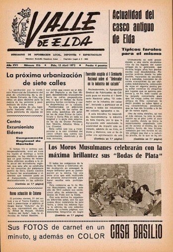 N&uacute;mero 0816 - 15 de abril de 1972