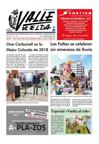 N&uacute;mero 3.042 - 27 de septiembre de 2019