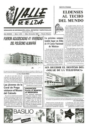 N&uacute;mero 1.872 - 15 de julio de 1993