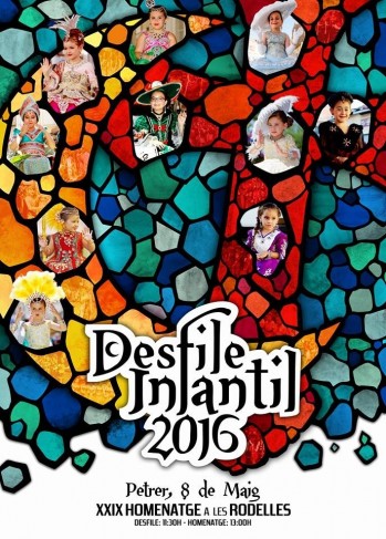 La Uni&oacute;n de Festejos de Petrer presenta el cartel anunciador de su Desfile Infantil