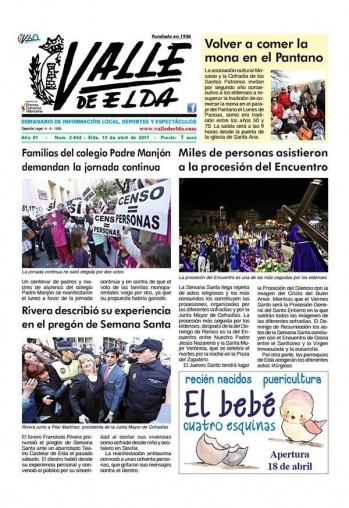 N&uacute;mero 2.942 - 13 de abril de 2017