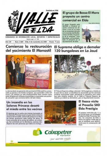 N&uacute;mero 2.620 - 6 de noviembre de 2009