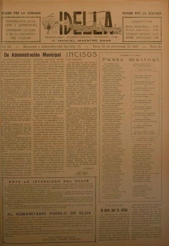 Idella n&ordm; 132 - A&ntilde;o 1928