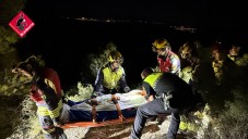 Rescatan a un escalador de 44 a&ntilde;os tras sufrir una ca&iacute;da en Pe&ntilde;as del Mar&iacute;n, en Elda