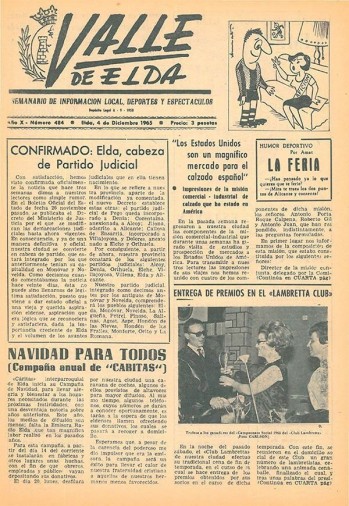 N&uacute;mero 0484 - 4 de diciembre de 1965
