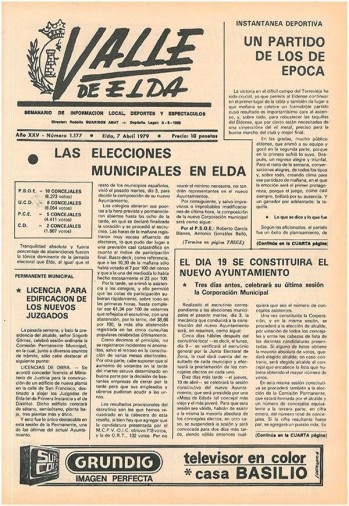 N&uacute;mero 1.177 - 7 de abril de 1979