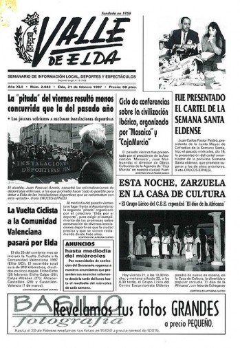 N&uacute;mero 2.043 - 21 de febrero de 1997