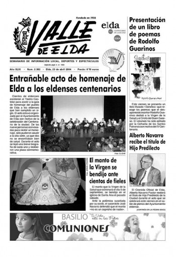 N&uacute;mero 2.382 - 23 de abril de 2004