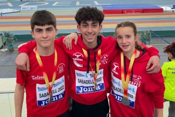 El club Atletismo Capet Petrer hace historia con dos platas y un oro en el Campeonato de Espa&ntilde;a sub16