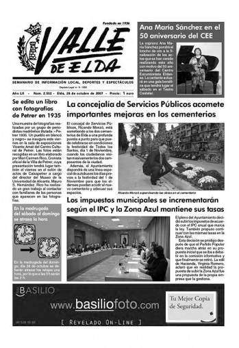 N&uacute;mero 2.532 - 26 de octubre de 2007