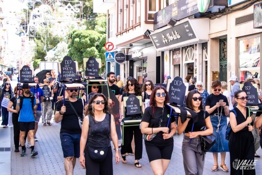 La huelga de docentes contin&uacute;a en Elda y Petrer