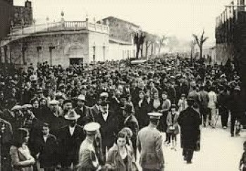 La visita a Elda del presidente de la Rep&uacute;blica Niceto Alcal&aacute; Zamora y entrega de zapatos