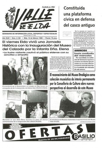 N&uacute;mero 2.138 - 12 de febrero de 1999