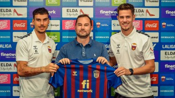 El Eldense presenta a sus &uacute;ltimos fichajes: Dani Mart&iacute;n y Ricargo Grigore