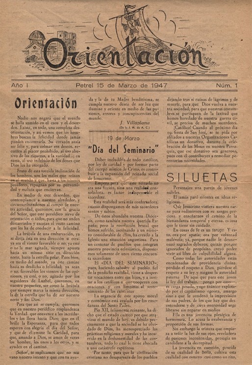 Orientación<span>15 Marzo 1947</span>