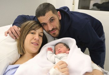 &Aacute;frica Ruiz, la primera beb&eacute; de Elda de 2019