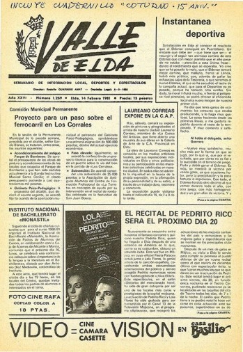 N&uacute;mero 1.269 - 14 de febrero de 1981