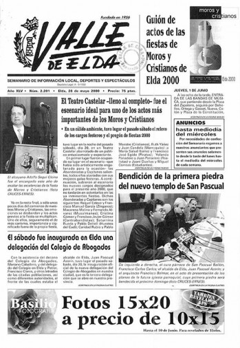 N&uacute;mero 2.201 - 26 de mayo de 2000