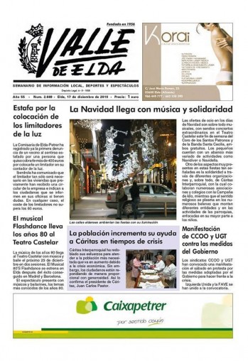 N&uacute;mero 2.669 - 17 de diciembre de 2010
