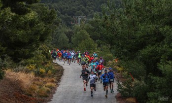 Copa de Espa&ntilde;a de Carreras por Monta&ntilde;a pasada por agua en Petrer