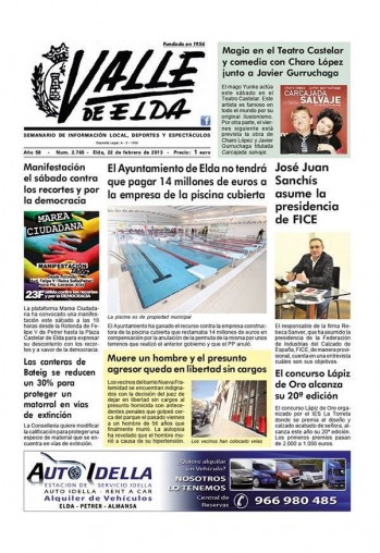 N&uacute;mero 2.765 - 22 de febrero de 2013