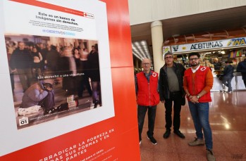 Cruz Roja Elda apuesta por el desarrollo sostenible con una exposici&oacute;n en el Mercado Central