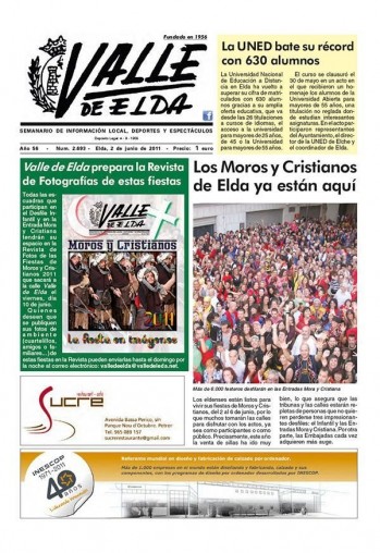 N&uacute;mero 2.693 - 2 de junio de 2011
