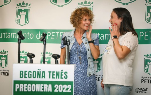 Bego&ntilde;a Ten&eacute;s ser&aacute; la pregonera de las Fiestas Patronales de Petrer