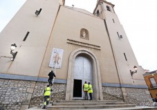 Comienza la restauraci&oacute;n de la c&uacute;pula de Santa Ana