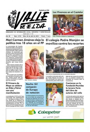 N&uacute;mero 2.774 - 26 de abril de 2013