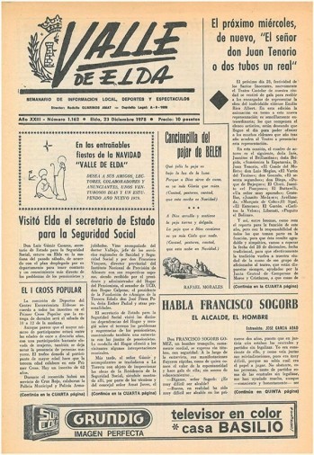N&uacute;mero 1.162 - 23 de diciembre de 1978