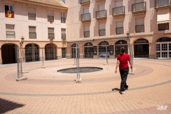 La escultura de Pedrito Rico se instalar&aacute; muy pronto en la parte alta de la Plaza Mayor de Elda