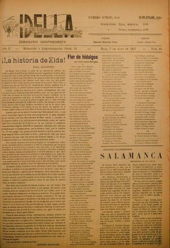 Idella n&ordm; 065 - A&ntilde;o 1927