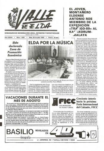 N&uacute;mero 1.681 - 28 de julio de 1989